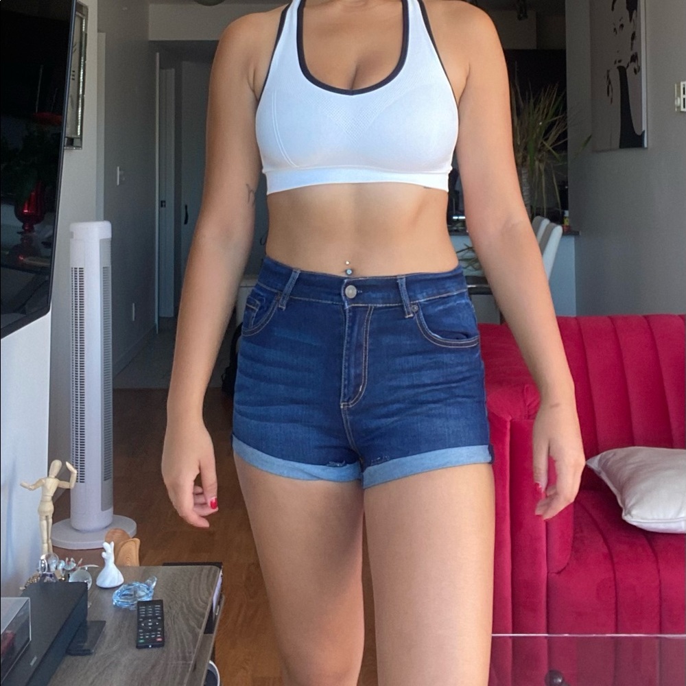 Jean Shorts - dark